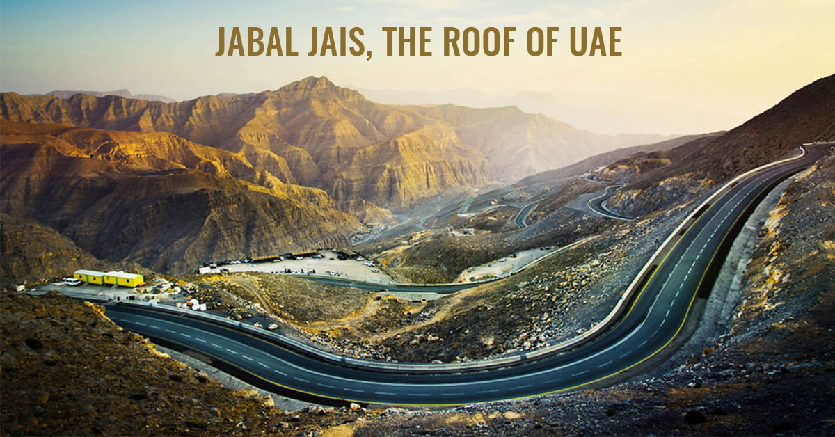 Jebel Jais from Dubai