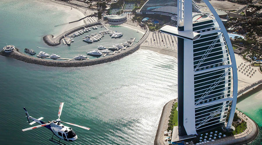 Dubai-Helicopter-Tour-and-At-the-Top-Burj-Khalifa