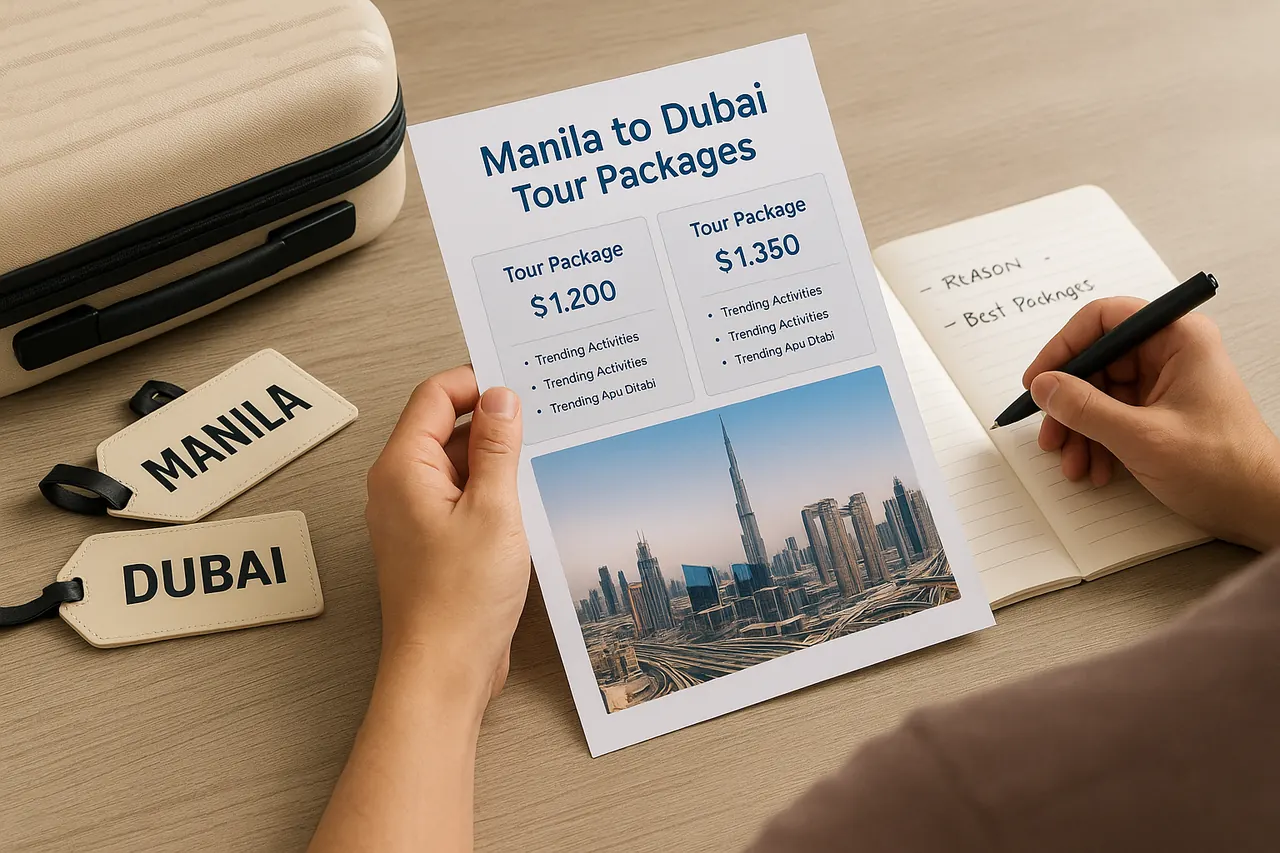 Manila to Dubai Tour Package What Is Included and How to Choose