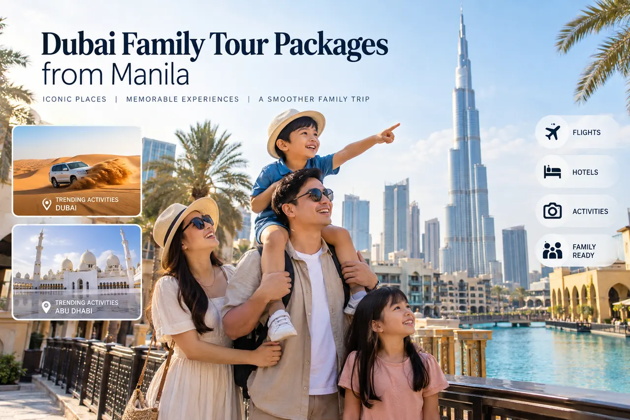 Dubai Family Tour Packages from Manila